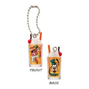 Disney character retro glass miniature charm goofy